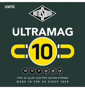 Rotosound UM10 ULTRAMAG 10-46w Type 52 Alloy Electric Guitar Strings