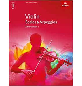 ABRSM Violin Scales and Arpeggios 2012 Grade 3 