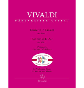 Vivaldi - Concerto in E Major for Violin and Piano