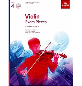 ABRSM Violin Exam Pieces 2020-2023 Grade 4 - Score, Part and CD