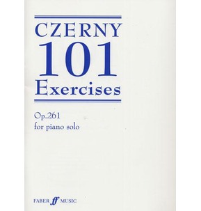 Czerny 101 Exercises for Piano Opus 261 Edited by Brown