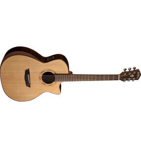 Washburn Comfort G20SCE Solid Sitka Spruce Top Grand Auditorium Electro Acoustic Guitar