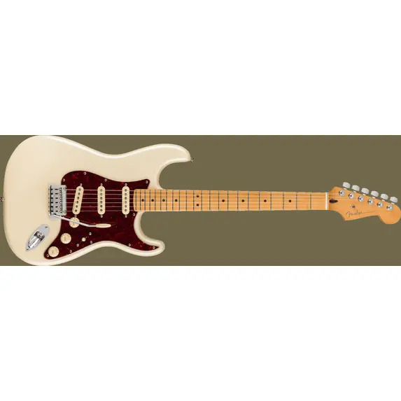 Fender Player Plus Stratocaster Olympic Pearl - Incl Delux Gig Bag