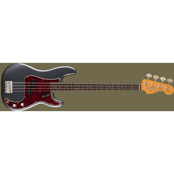 Fender Limited Edition Vintera� II Road Worn� '60s Precision Bass Charcoal Frost Metallic