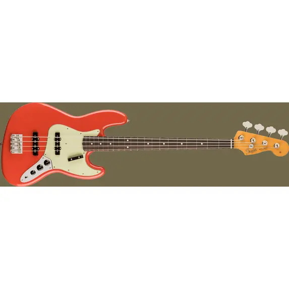 Fender Vintera II '60s Jazz Bass Fiesta Red & Deluxe Gig Bag