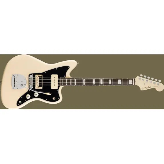 Fender Limited Kim Gordon Jazzmaster Electric Guitar Olympic White