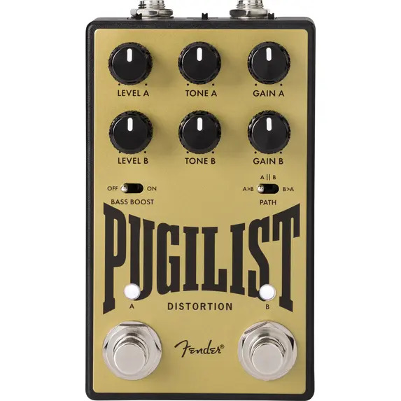 Fender Pugilist Distortion V2 Effects Pedal
