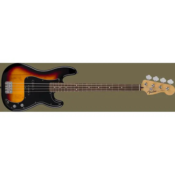 Fender Standard Series Precision Bass Guitar Olympic #