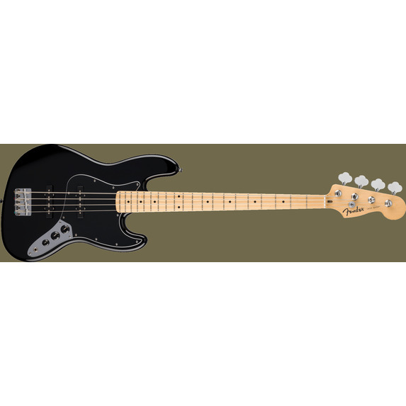 Fender Standard Series Jazz Bass Guitar Black