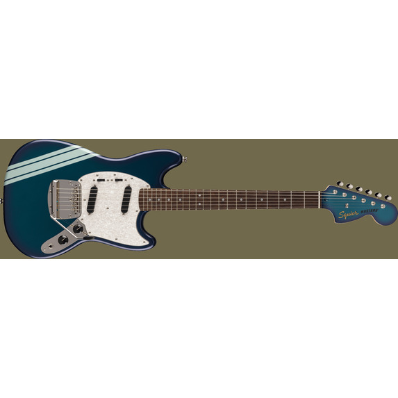 Fender Squier Limited Edition Classic Vibe 60s Mustang Matching Headstock, Competition Burgundy