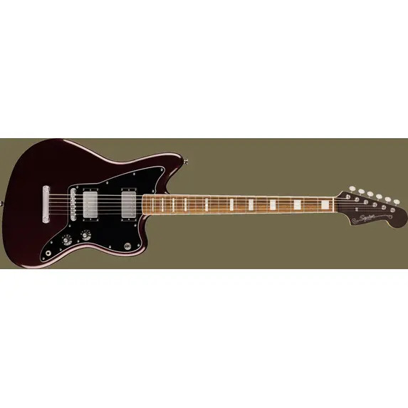 Fender Paranormal Baritone Jazzmaster HH Electric Guitar Oxblood