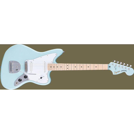 Fender Squier Limited Edition Affinity? Jaguar Electric Guitar - Daphne Blue