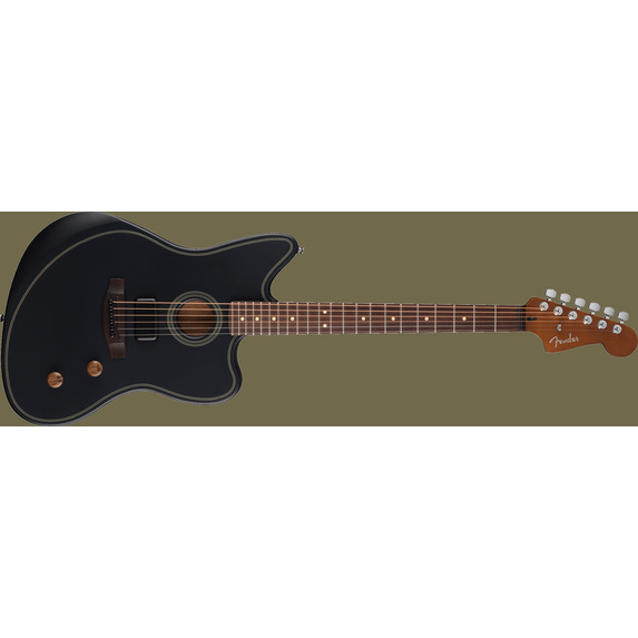 Fender Acoustasonic Standard Jazzmaster Black