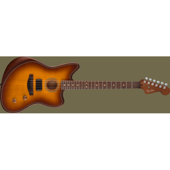 Fender Acoustasonic Standard Jazzmaster - Honey Burst