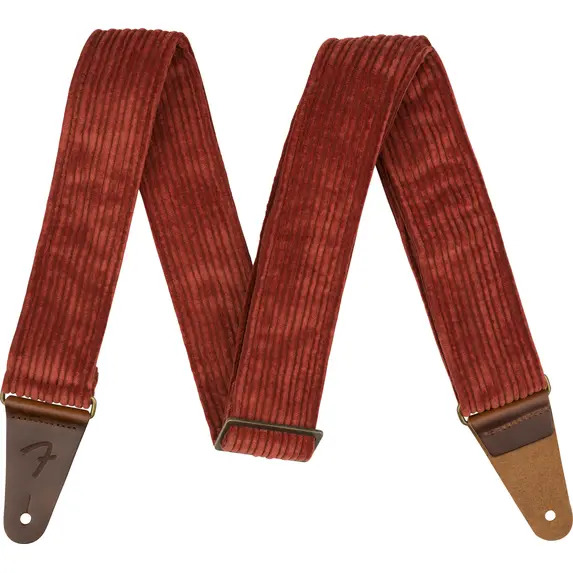 Fender Corduroy Strap, Antique Cherry