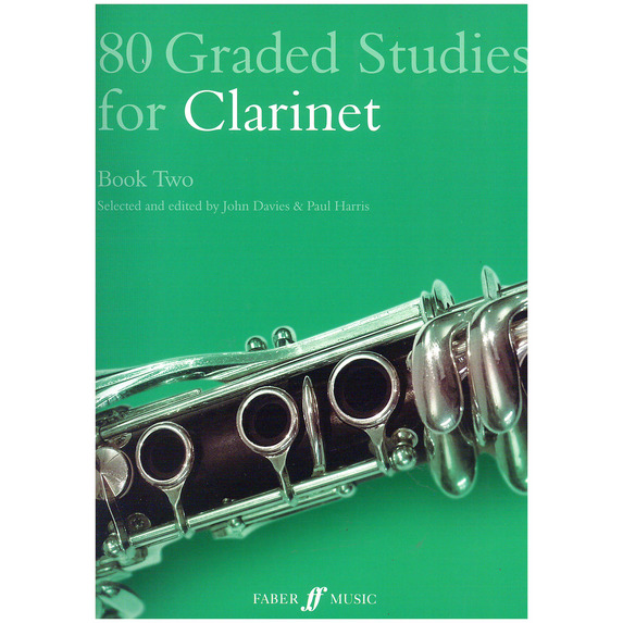 80 Graded Studies For Clarinet Book Two