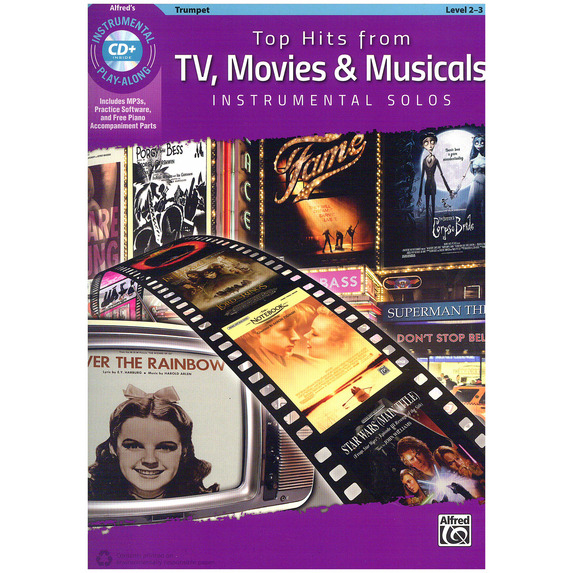 Top Hits From Tv Movies Amp Musicals Instrumental Solos