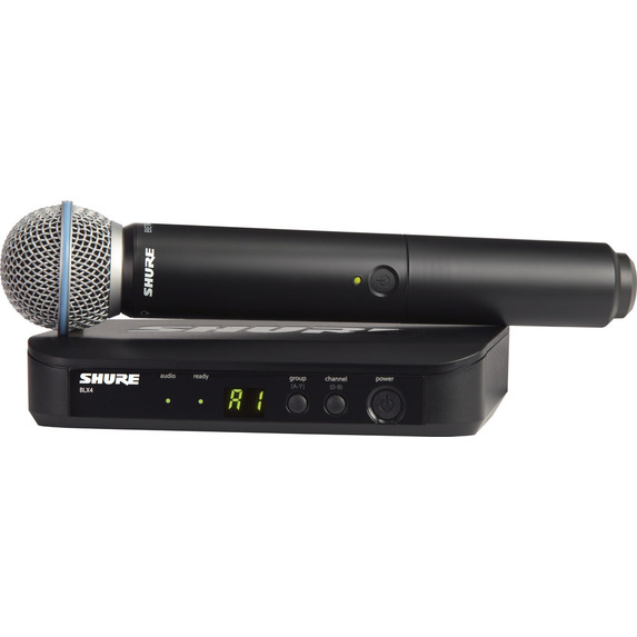 Shure BLX24UK/BETA58 Analog Wireless Vocal System 