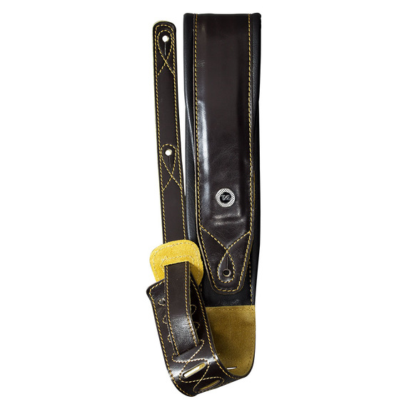 TGI Guitar Strap Padded Leather 