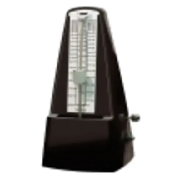 Montford Metronome Pyramid - Gloss Black Finish
