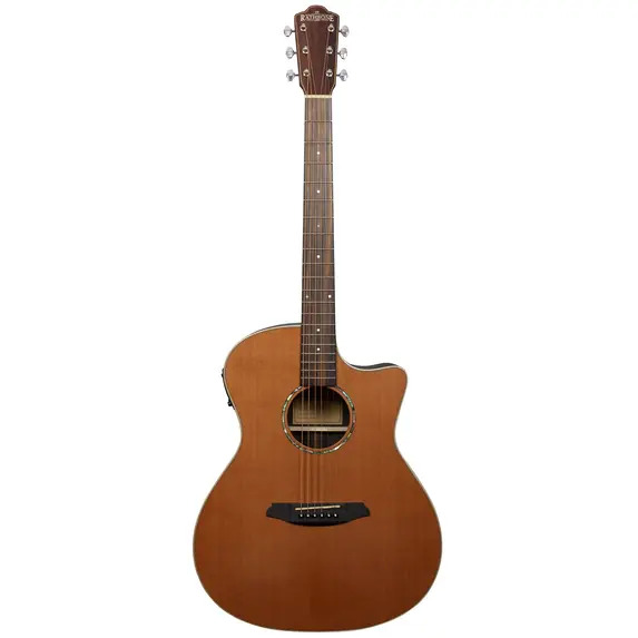 Rathbone No.3 Electro Acoustic Guitar - Cedar/Ebony Electro Cutaway