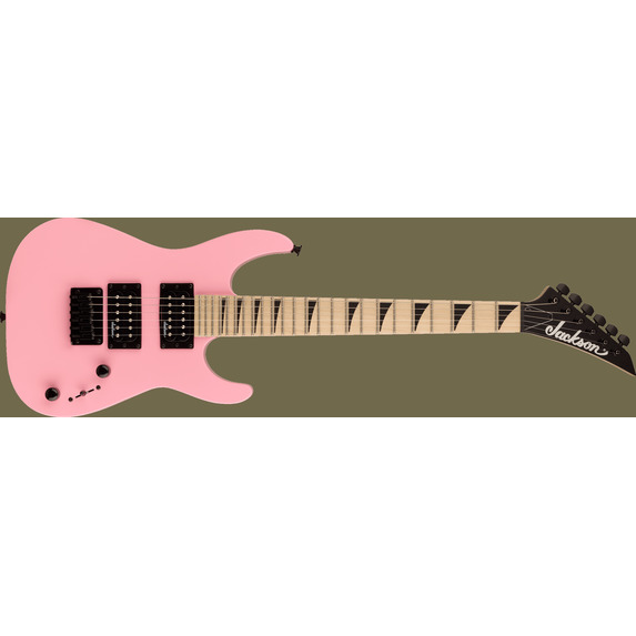 Jackson JS Series Dinky Minion JS1XM, Maple Fingerboard, Bubble Gum Pink