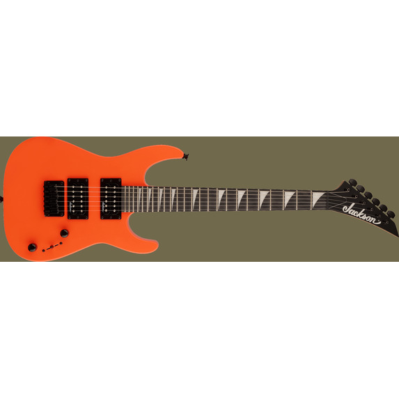 Jackson JS Series Dinky Minion JS1X, Safety Orange, Amaranth