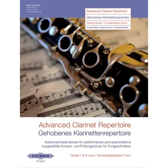 Advanced Clarinet Repertoire - Instrumental Solo and Piano Accompaniment