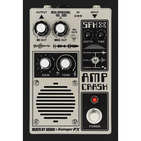 Death By Audio Amp Crash Effects Pedal