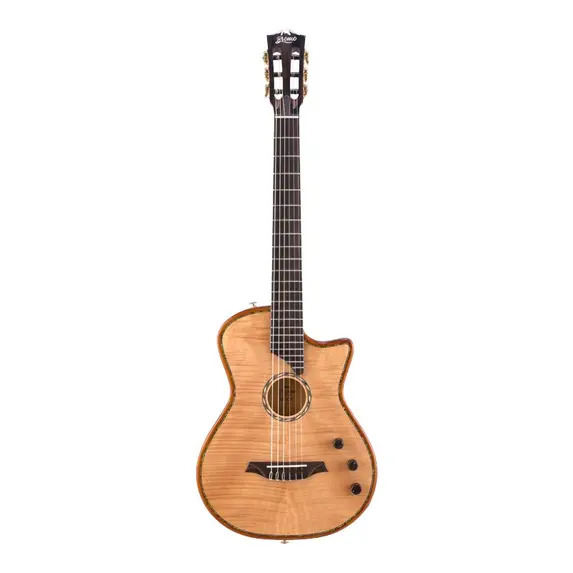Bromo Fusion Craft Electro-Acoustic Classical Guitar Incl Hard Case - Natural
