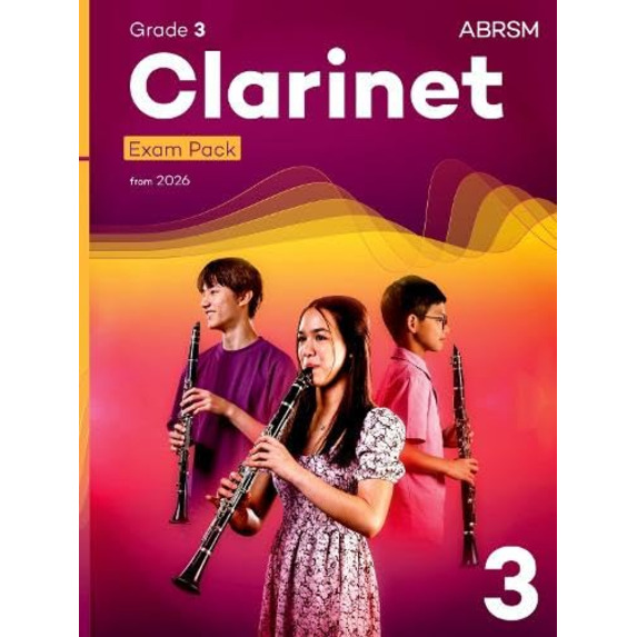ABRSM Clarinet Exam Pack from 2026 - Various Grades