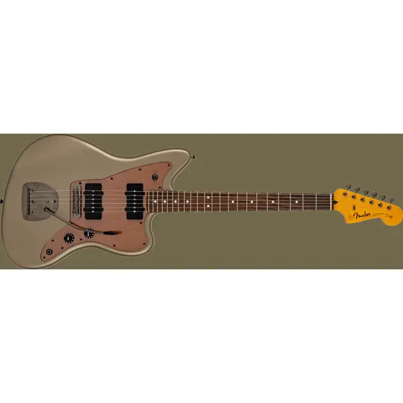Fender Made Japan Hybrid II 2026 Collection Jazzmaster Electric Guitar Matte Champagne Mirage