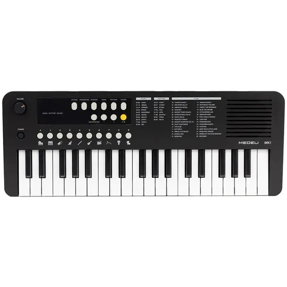 Medeli NEBULA Series Keyboard. 37 Key. Black