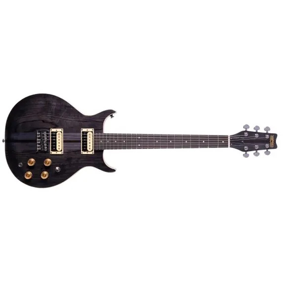 Washburn H10TB Wing Series Hawk Electric Guitar with Gigbag - Trans Black