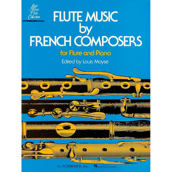 Flute Music by French Composers - Part and Piano Accompaniment