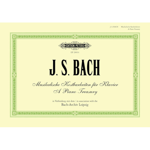 J.S. Bach - A Piano Treasury