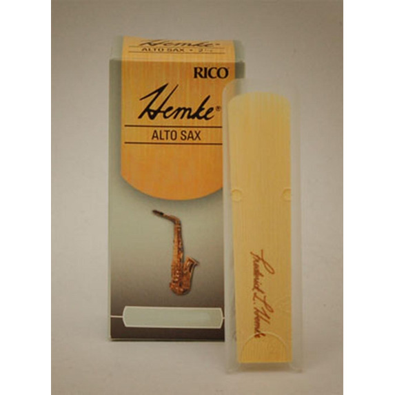 Rico Hemke Alto Sax Reed Box of 5 Rico Mann's Music