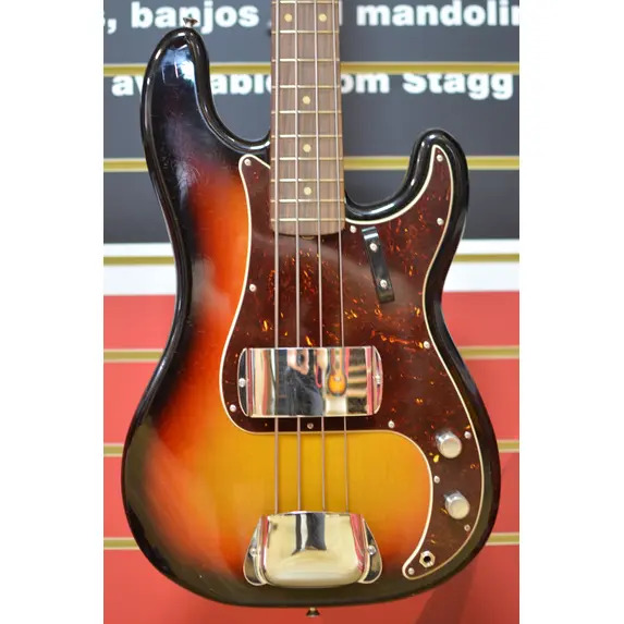 Fender James Jamerson 1962 Precison Bass® - incls Vintage-Style Brown (Orange Interior) Case