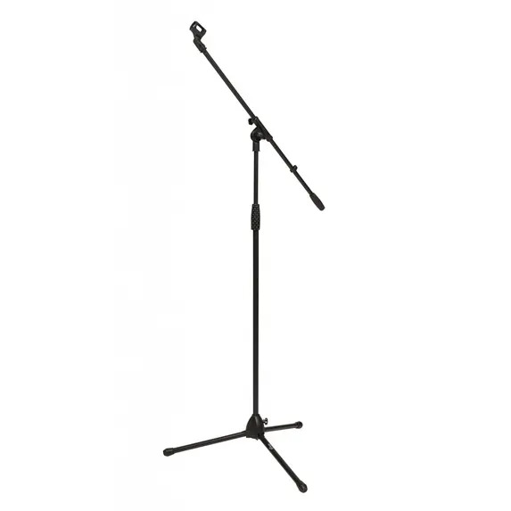 Stagg Boom Microphone Stand with Folding Legs - With Clip