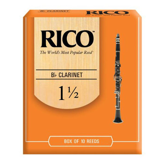 Rico 'Orange Box' Clarinet Reed - Box of Ten