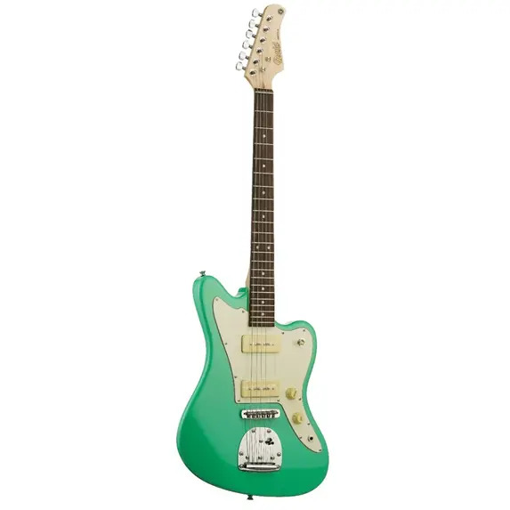 Gould Electric Guitar - Asheville Model in Surf Green
