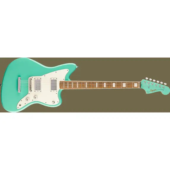 Fender Paranormal Baritone Jazzmaster HH Electric Guitar Sea Foam Green