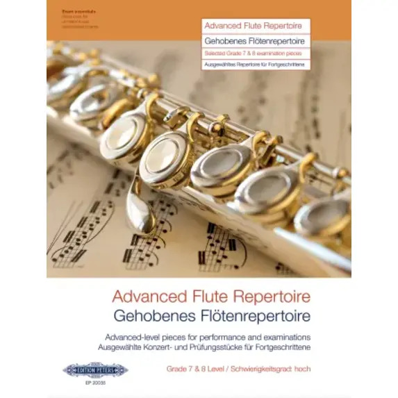 Advanced Flute Repertoire - Instrumental Solo and Piano Accompaniment