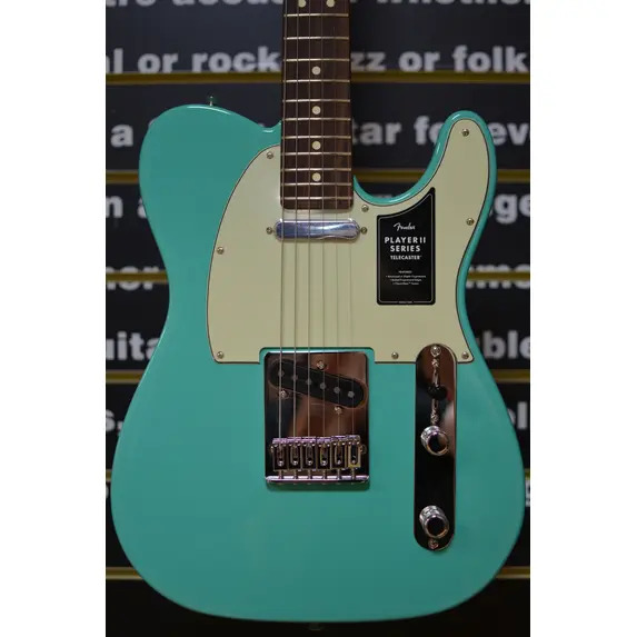 Fender 75th Anniversary Player II Telecaster Electric Guitar Seafoam Green