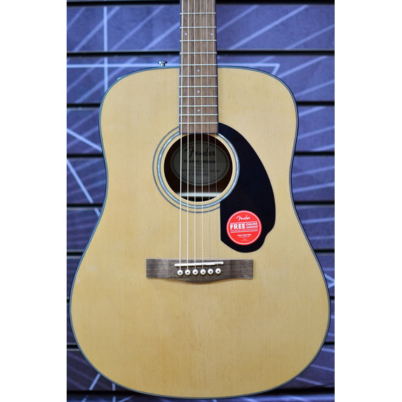 Fender Classic Design CD-60 V3 DS Dreadnought Natural Acoustic Guitar 