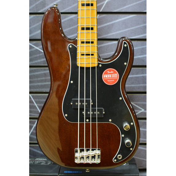 Fender Squier Classic Vibe '70s Precision Bass Walnut Electric Bass Guitar