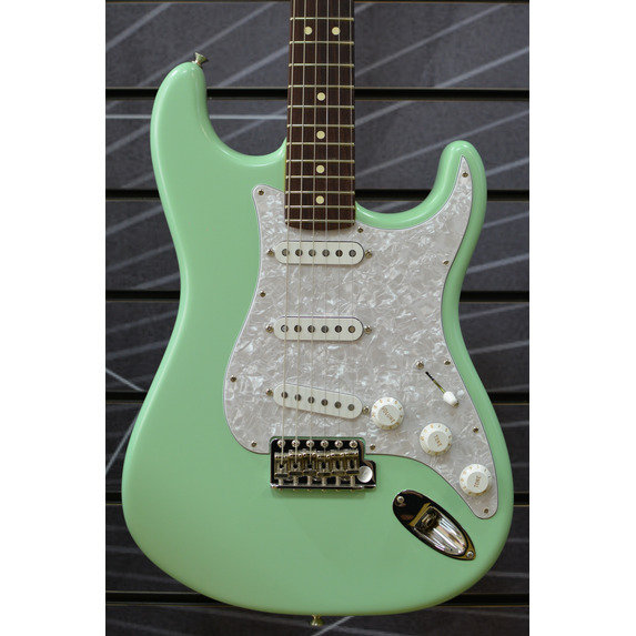 Fender Artist Cory Wong Stratocaster Surf Green Electric Guitar incls Deluxe Moulded Case