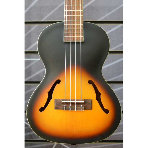 Kala KA-JTE-2TS Tenor Archtop Tobacco Burst Satin Ukulele