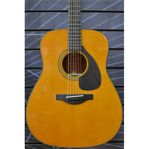 Yamaha Red Label FG5G Concert Natural All Solid Gloss Acoustic Guitar & Case