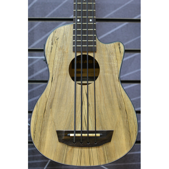 Kala U-BASS Spalted Maple With Case